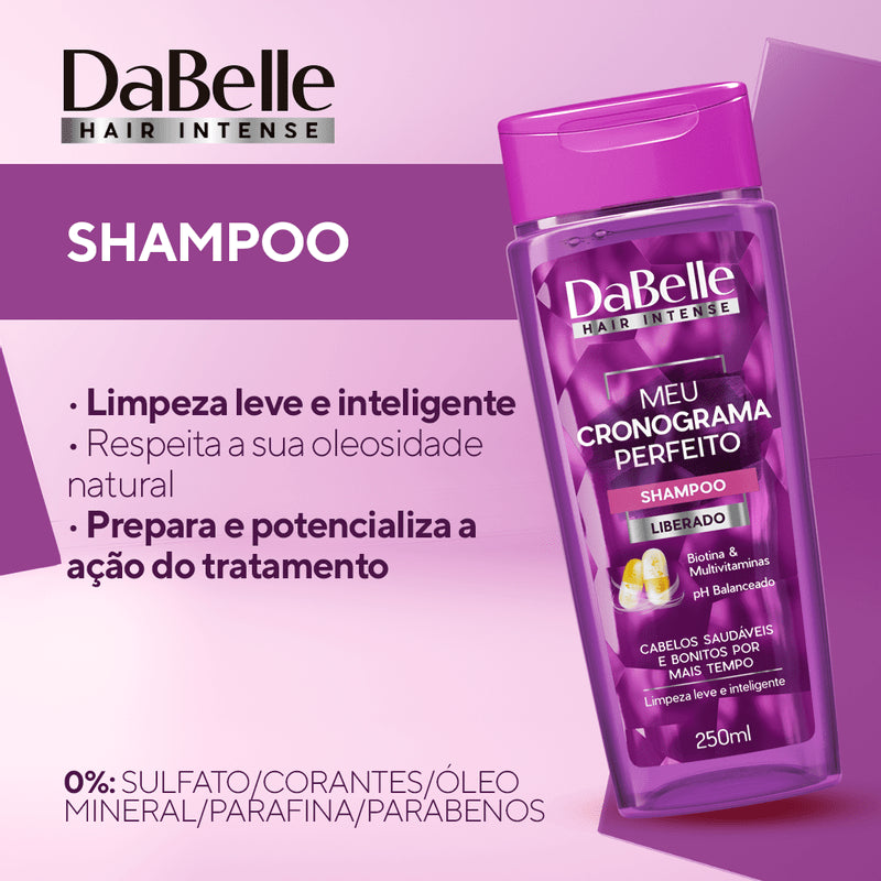 Shampoo DaBelle Meu Cronograma Perfeito 250ml