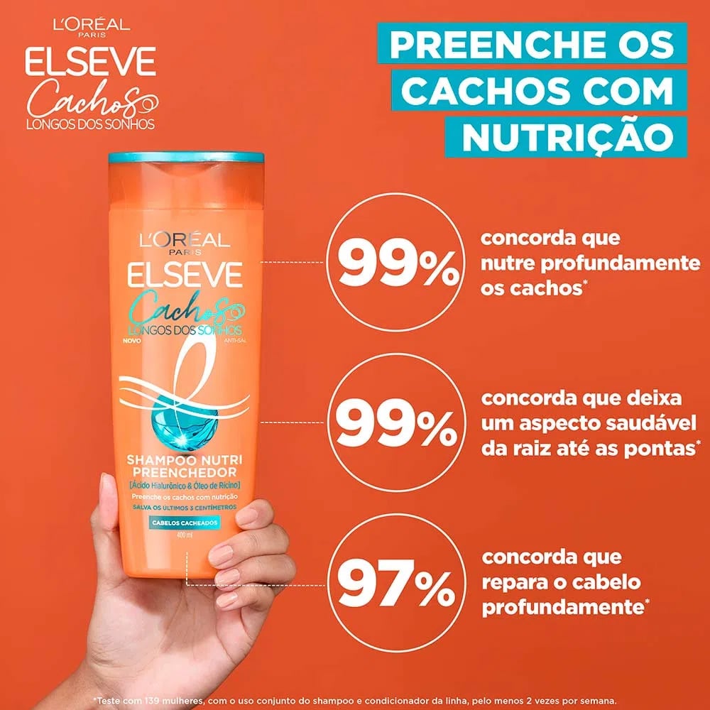 Shampoo Elseve Cachos dos Sonhos 200ml