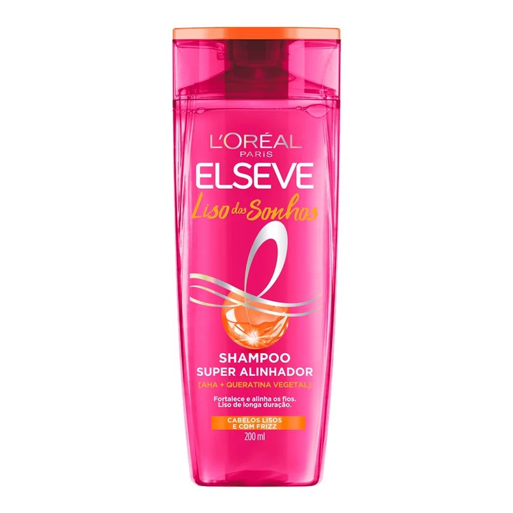Shampoo Elseve Liso dos Sonhos Alinhador 200ml