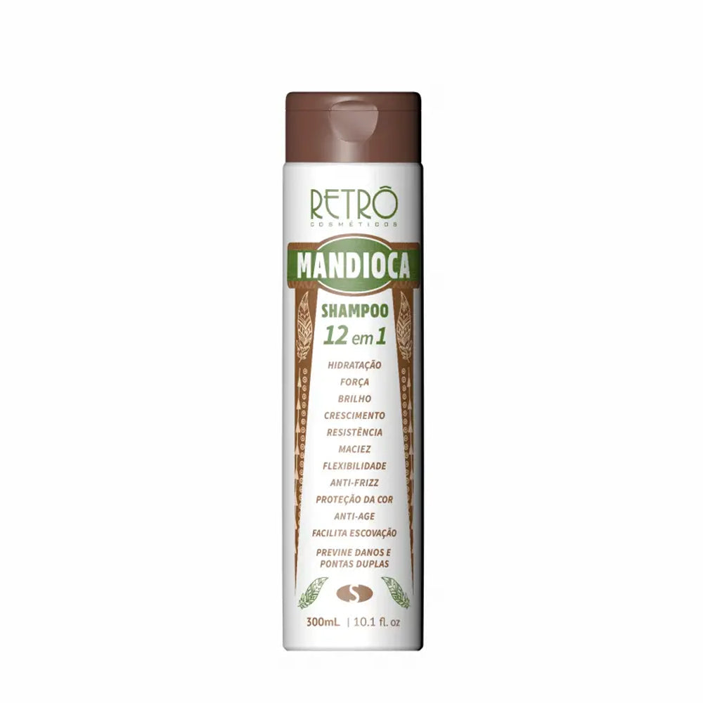 Shampoo Felps Retrô 12x1 Mandioca 300ml