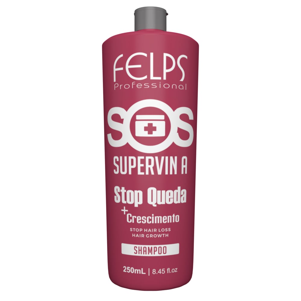 Shampoo Felps Xmix SOS Supervin A Stop Queda 250ml