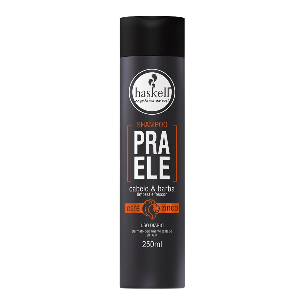 Shampoo Haskell Pra Ele Cabelo e Barba 250ml