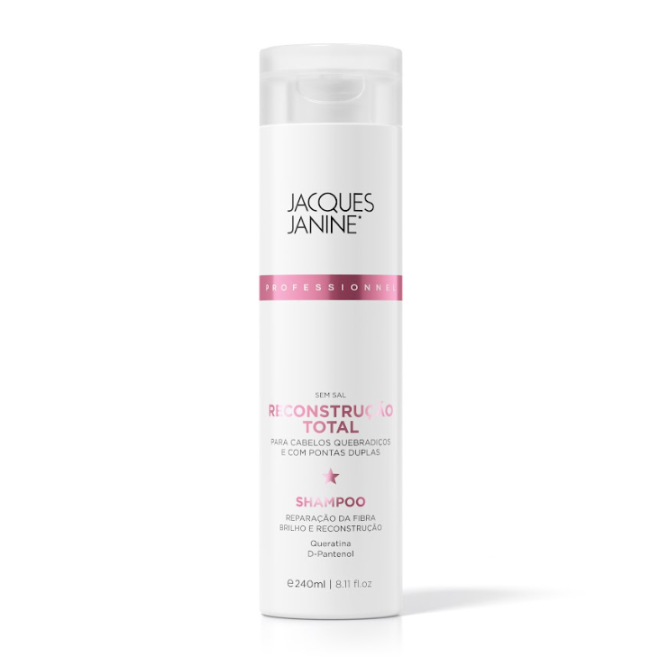 Shampoo Jacques Janine Professionnel Reconstrução Total 240ml