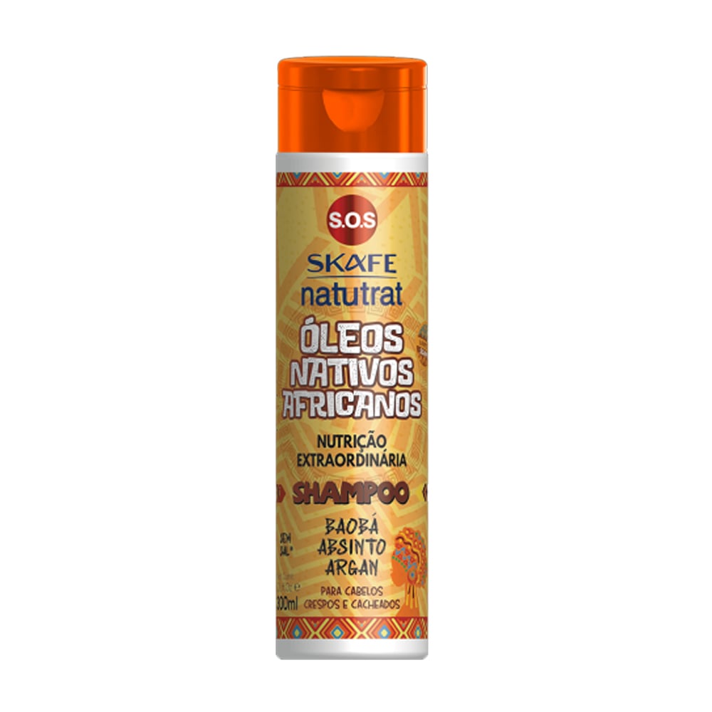 Shampoo Natutrat S.O.S Óleos Nativos Africanos 300ml