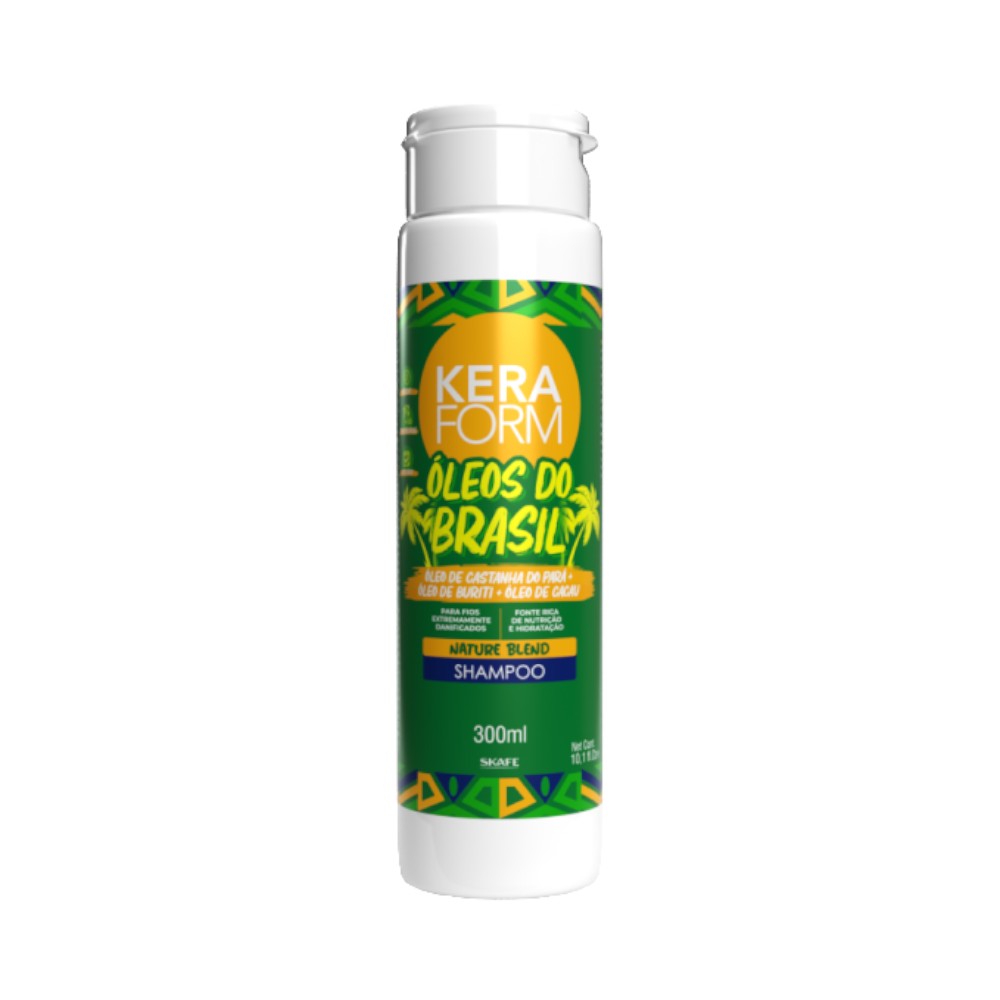 Shampoo Keraform Óleos do Brasil 300ml