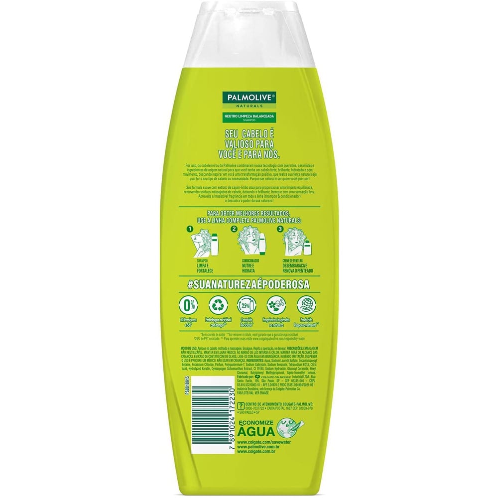 Shampoo Palmolive Naturals Neutro 350ml