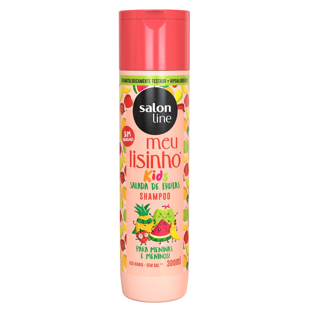 Shampoo Salon Line Kids Meu Lisinho Frutas 300ml