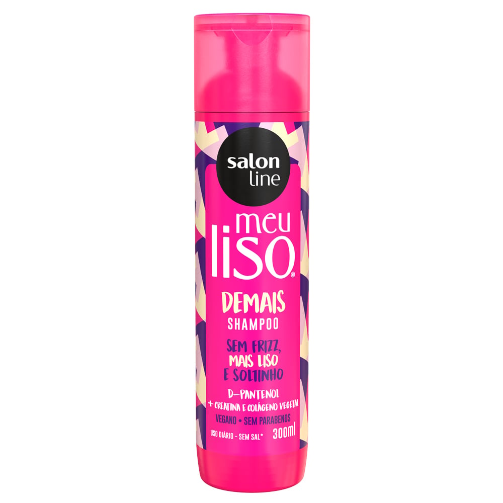 Shampoo Salon Line Meu Liso Desmaiado 300ml