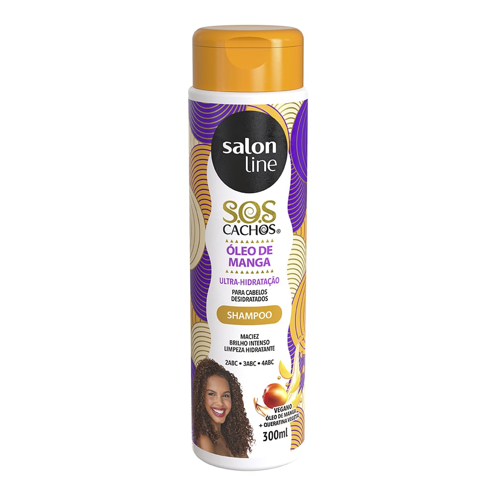 Shampoo Salon Line S.O.S Óleo de Manga Tradicional 300ml