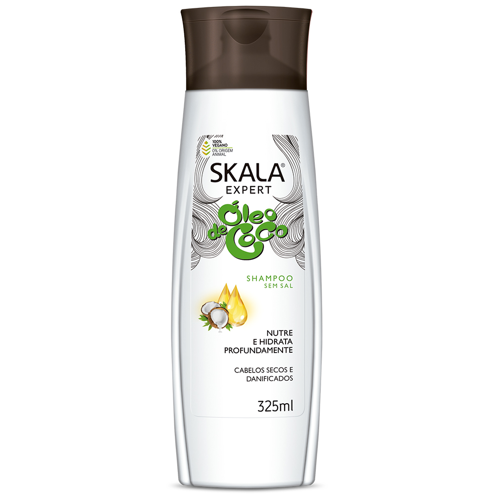 Shampoo Skala Expert Óleo de Coco 325ml