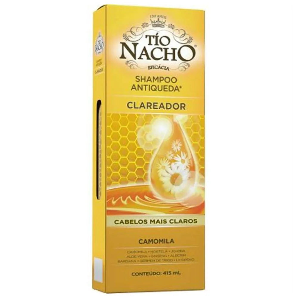 Shampoo Tío Nacho Antiqueda Clareador 415ml