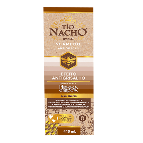 Shampoo Tío Nacho Antigrisalhos 415ml