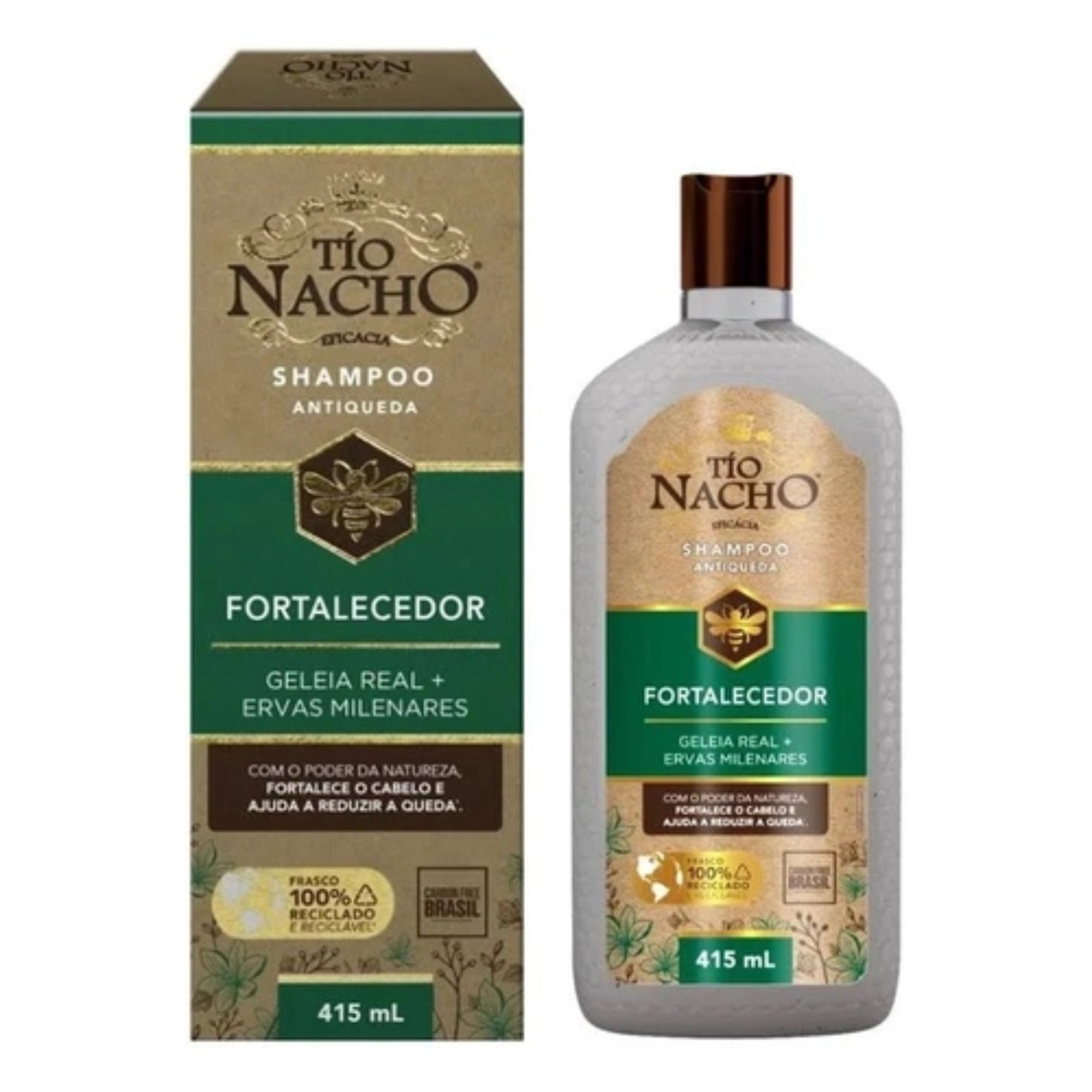 Shampoo Tío Nacho Ervas Milenares 415ml