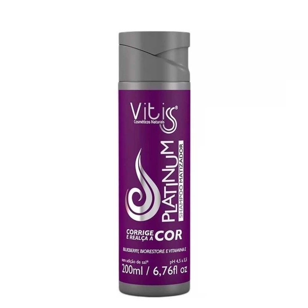 Shampoo Vitiss Matizador Platinum 200ml