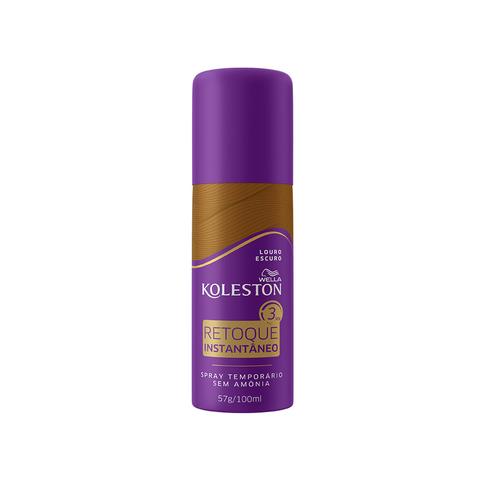 Spray Retoque de Raiz Koleston Louro Escuro 100ml