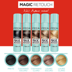 Spray Retoque de Raiz L’Oréal Paris Magic Retouch Castanho Claro