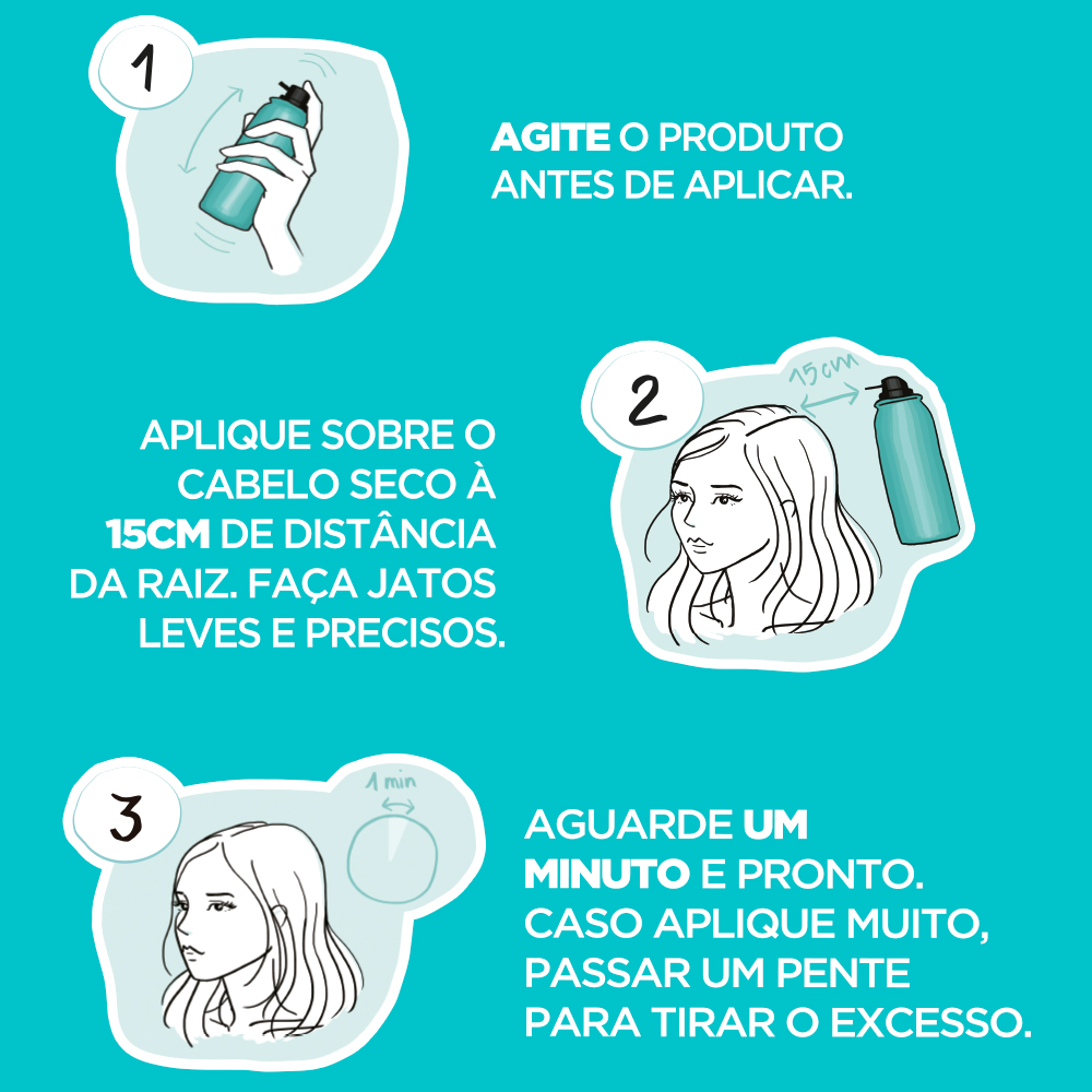 Spray Retoque de Raiz L’Oréal Paris Magic Retouch Louro Escuro