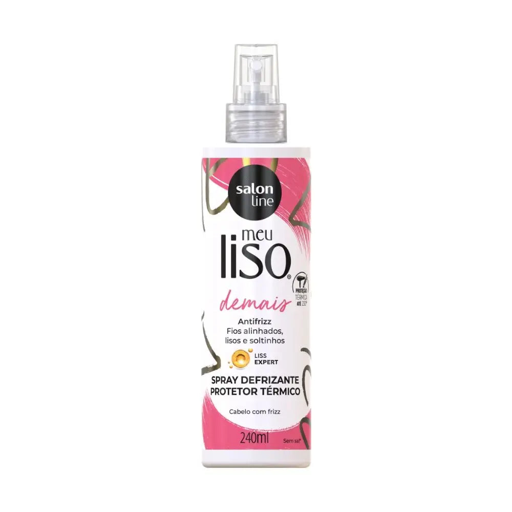 Spray Defrizante Protetor Térmico Salon Line Meu Liso Demais 240ml