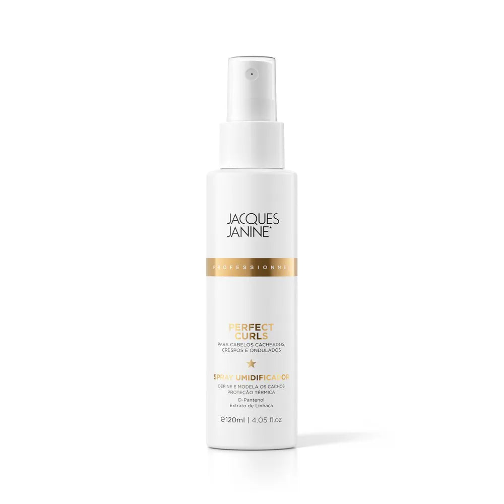 Spray Umidificador de Cachos Jacques Janine Professionnel Cachos Perfeitos 60ml