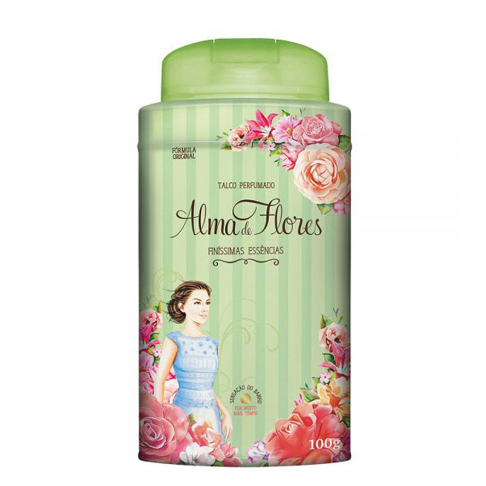 Talco Alma de Flores Clássico 100g
