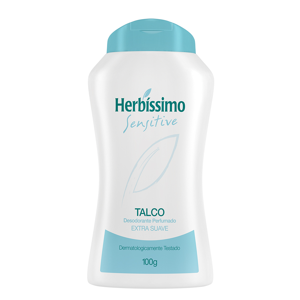 Talco Desodorante Herbíssimo Sensitive 100g