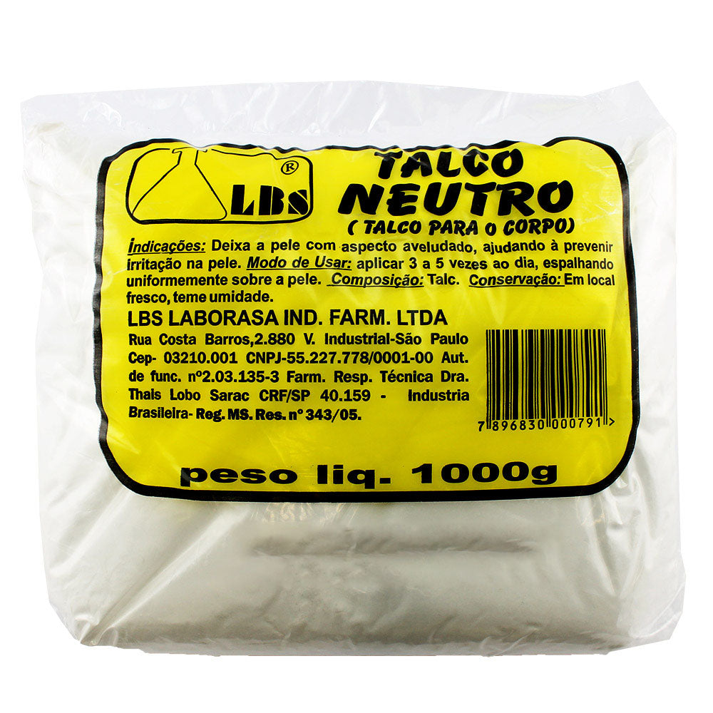 Talco Neutro LBS 1kg