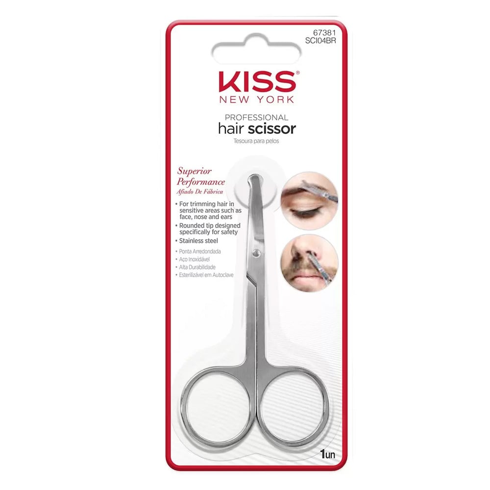 Tesoura para Pelos Kiss Ref. SCI04BR