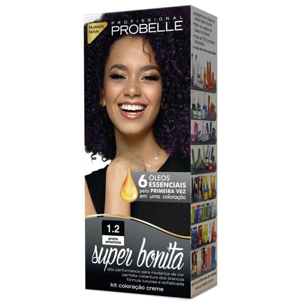 Coloração Probelle Super Bonita Preto Ametista 1.2