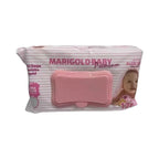 Toalha Umedecida Marigold Baby Premium Rosa 120un