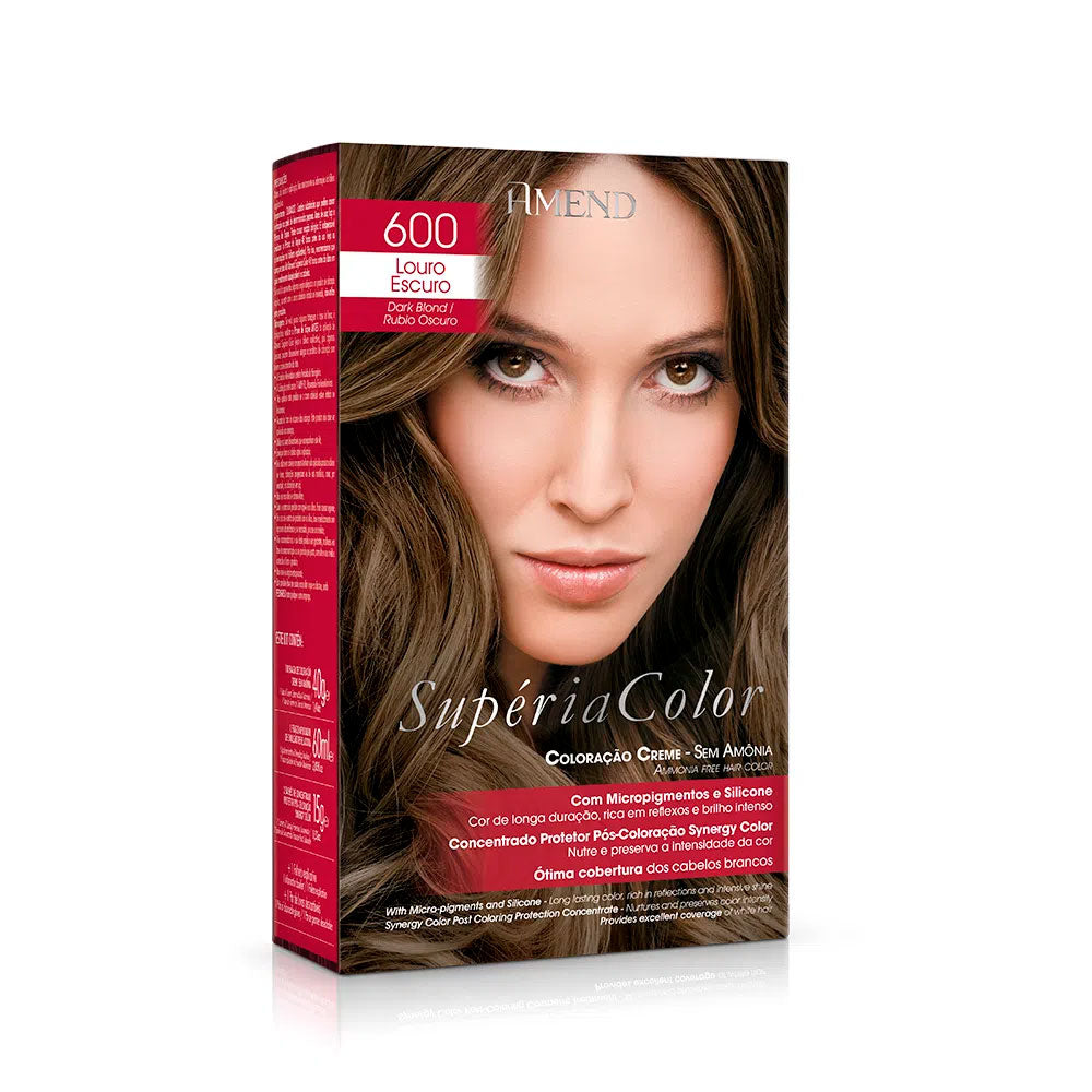 Tonalizante Amend Supéria Color Louro Escuro 600