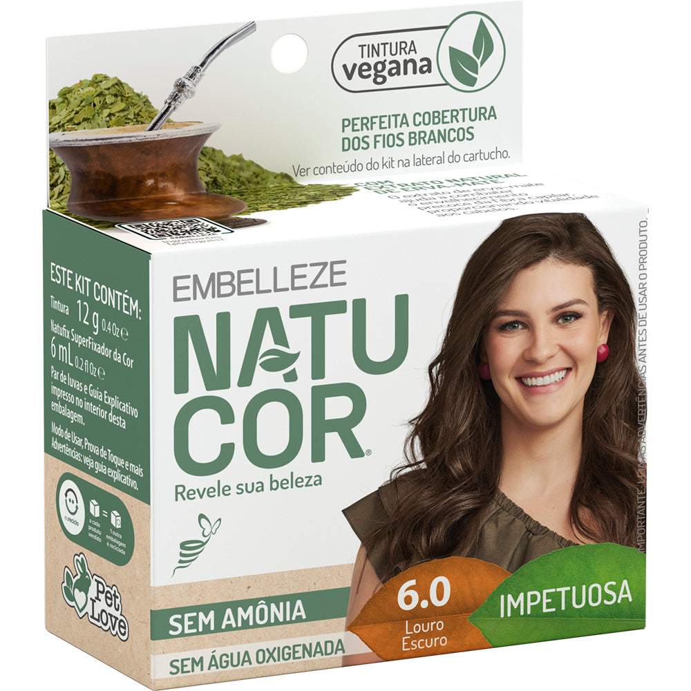 Tonalizante Embelleze Natucor Louro Escuro 6.0