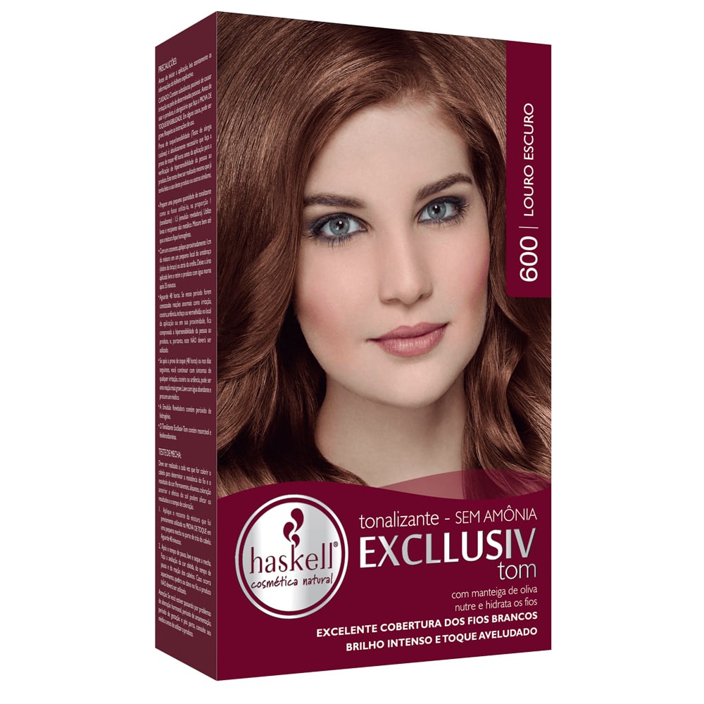 Tonalizante Haskell Excllusiv Color Louro Escuro 600