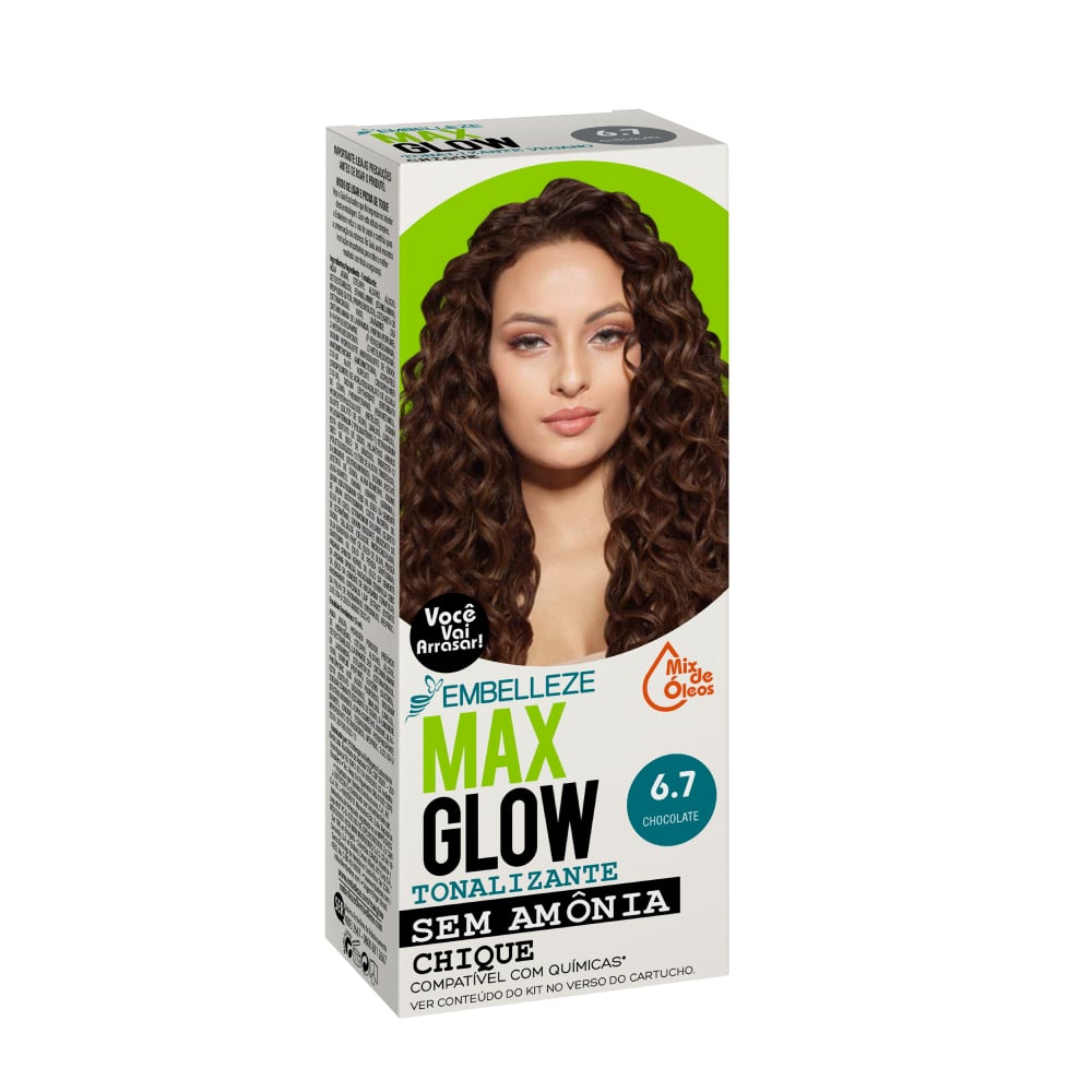 Tonalizante Max Glow Creme 6.7 Chocolate