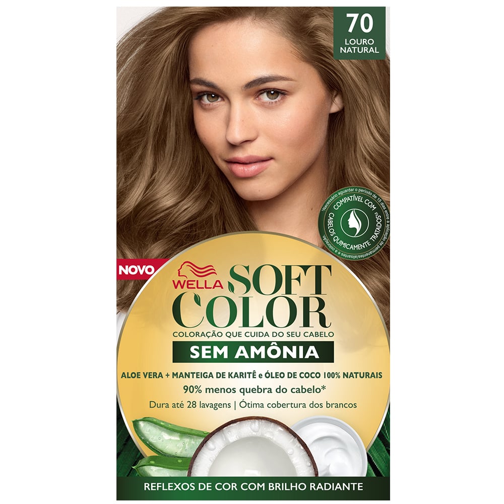 Tonalizante Soft Color Kit Louro Natural 70