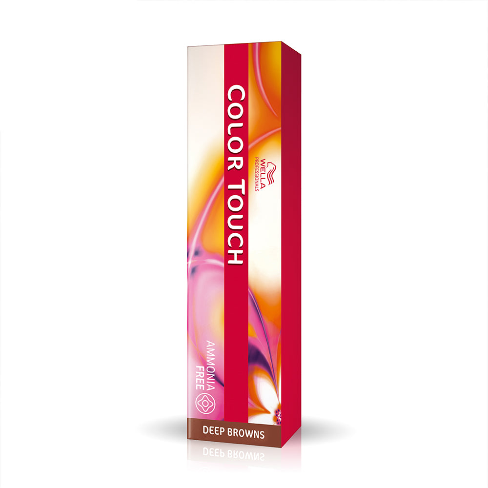 Tonalizante Wella Professionals Color Touch Castanho Médio Marrom Intenso 4/77