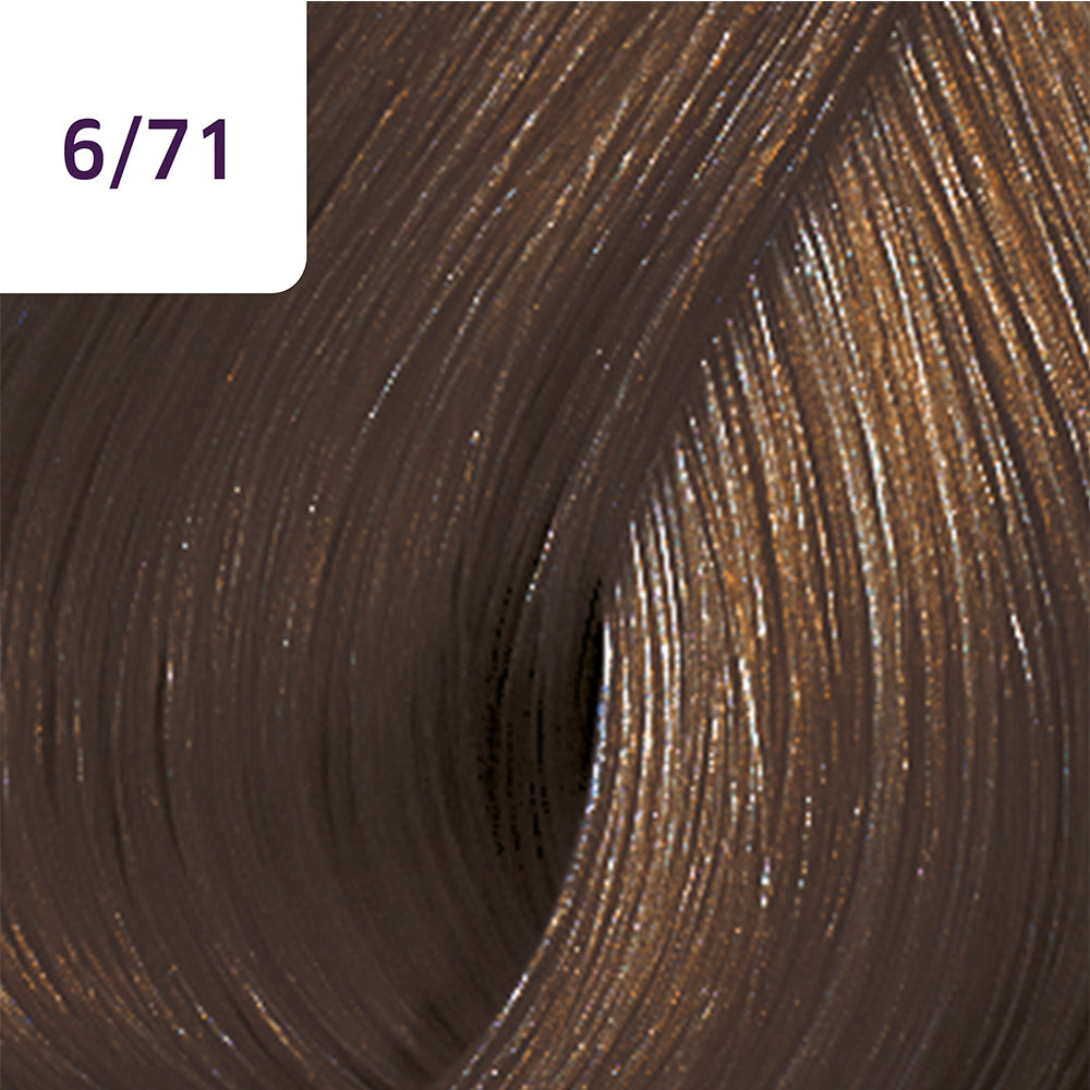 Tonalizante Wella Professionals Color Touch Louro Escuro Marrom Acinzentado 6/71