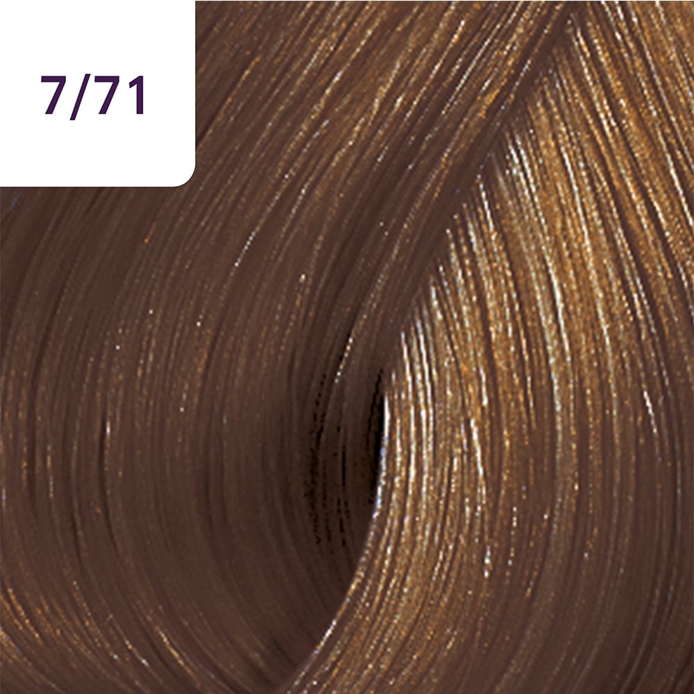 Tonalizante Wella Professionals Color Touch Louro Médio Marrom Acinzentado 7/71