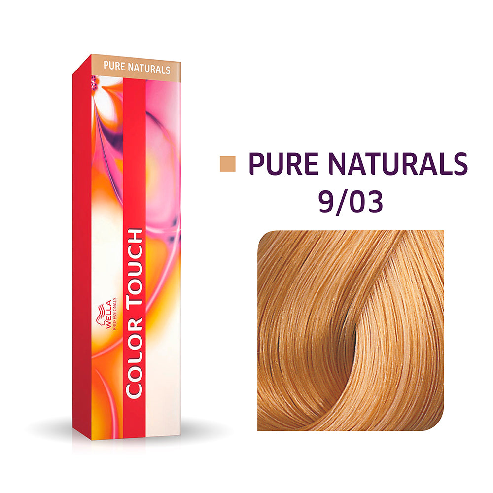 Tonalizante Wella Professionals Color Touch Louro Ultraclaro Natural Dourado 9/03