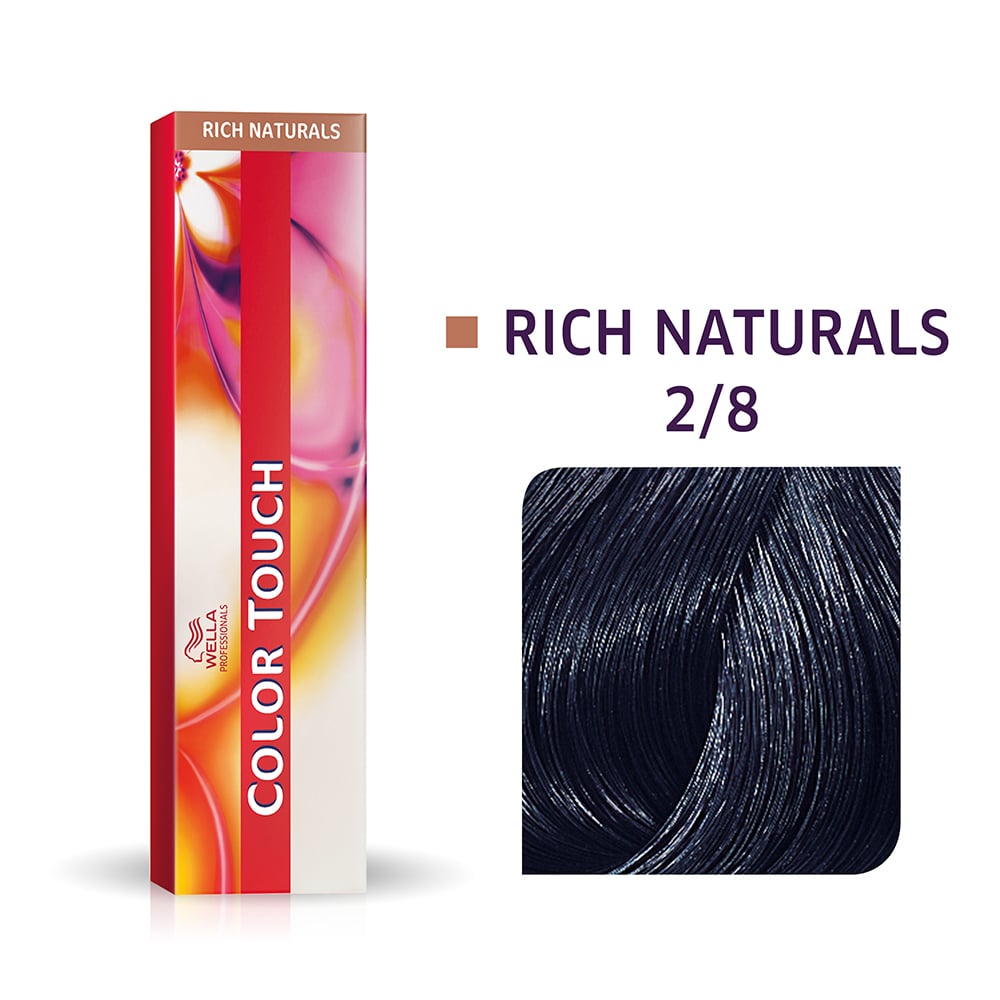 Tonalizante Wella Professionals Color Touch Preto Azulado 2/8