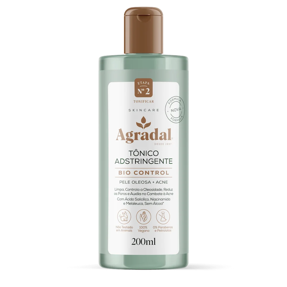 Tônico Adstringente Agradal Bio Control 200ml