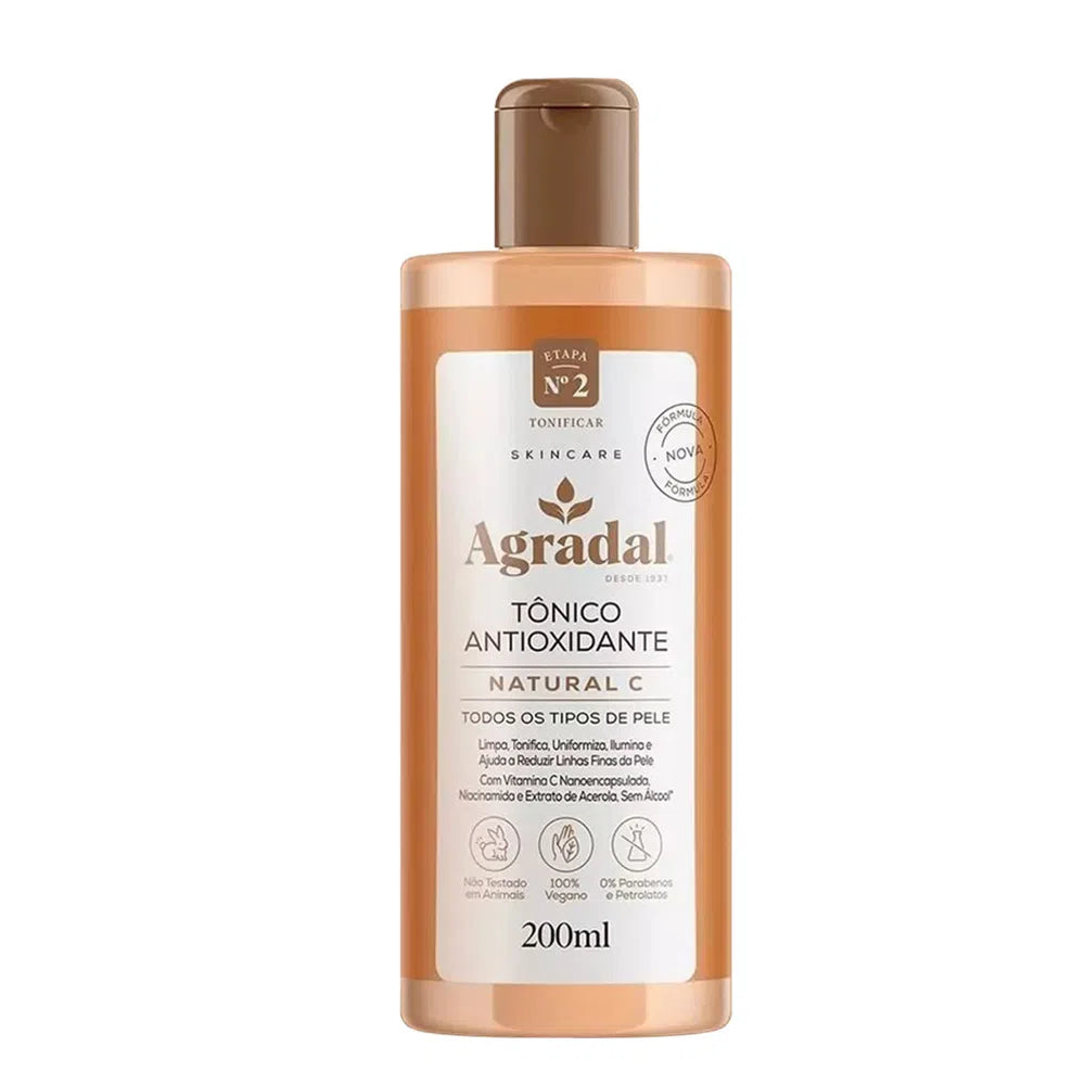 Tônico Antioxidante Agradal Natural C 200ml