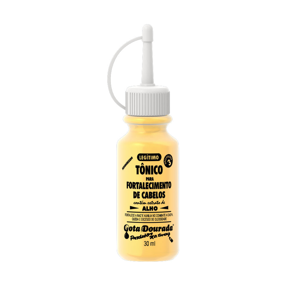 Tônico Capilar Gota Dourada Fortalecimento 30ml