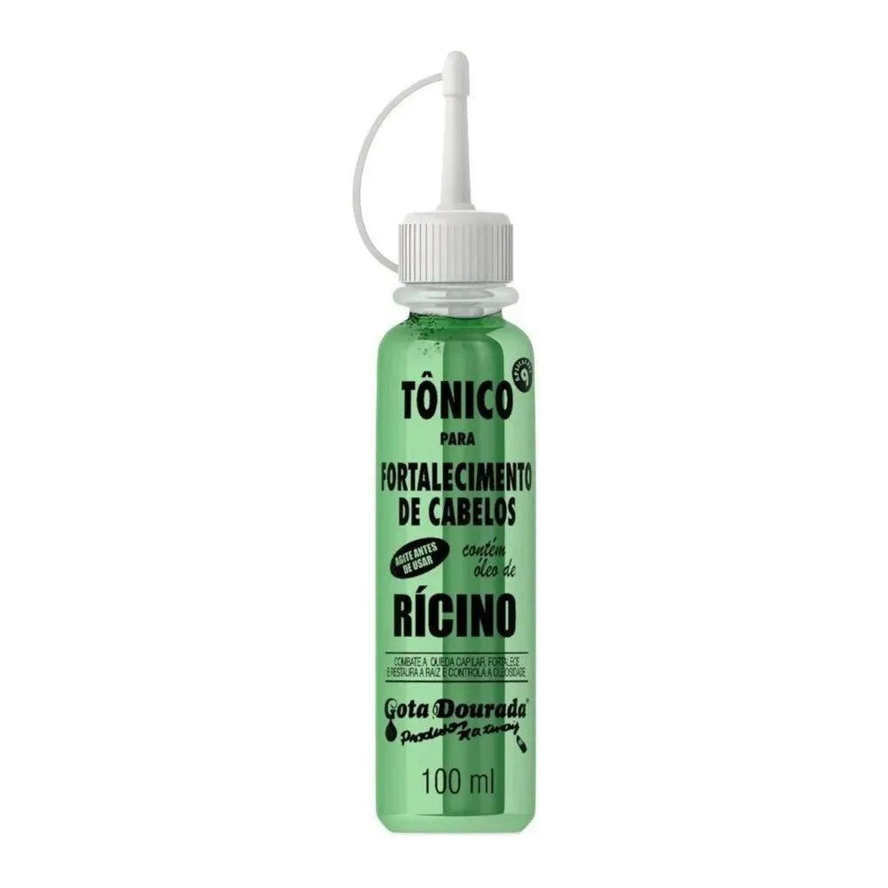 Tônico Capilar Gota Dourada Rícino 100ml