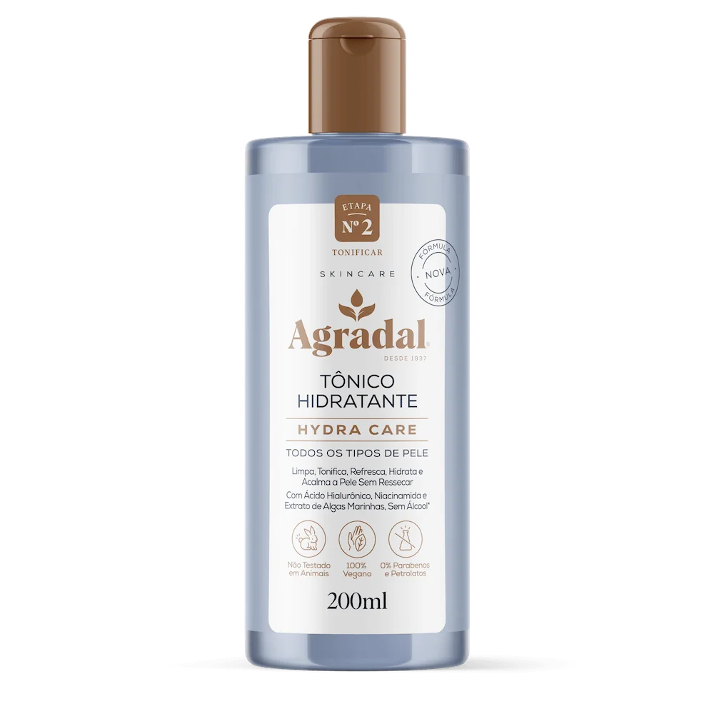 Tônico Hidratante Agradal Hydra Care 200ml