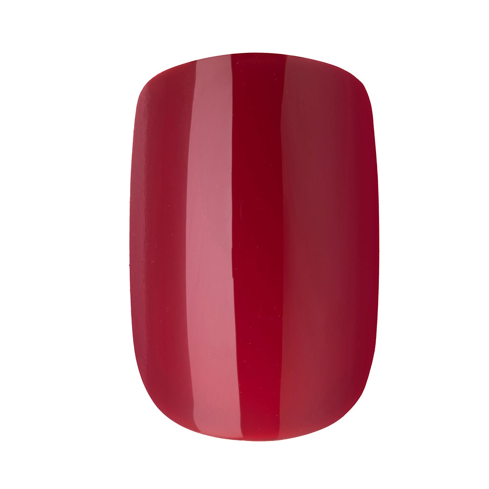 Unhas Postiças Ricca Vermelho Bordô Ref. 1987