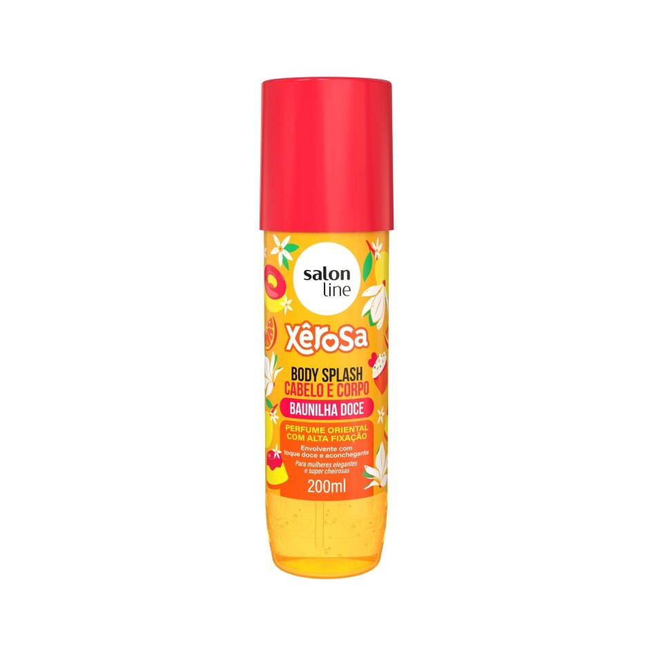 Body Splash Salon Line Xerosa Baunilha Doce 200 ml