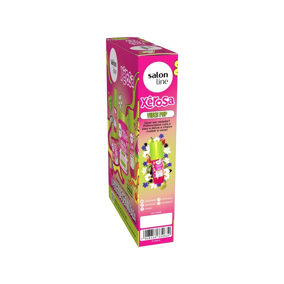 Kit Shampoo 300ml + Condicionador 200ml Salon Line Xerosa Multy Vibes Pop