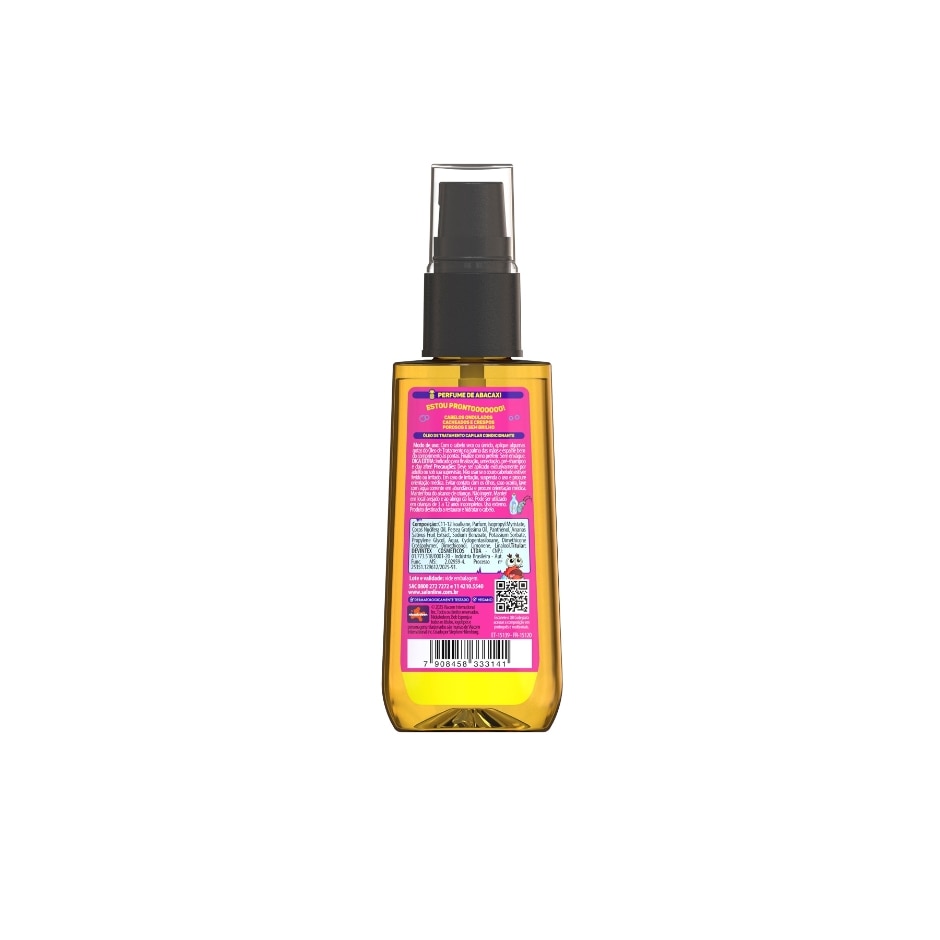 Óleo Capilar Salon Line SOS Kids Bob Esponja 42 ml