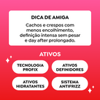 Gelatina Salon Line #ToDeCacho Definição Cachos Ostentação 550g