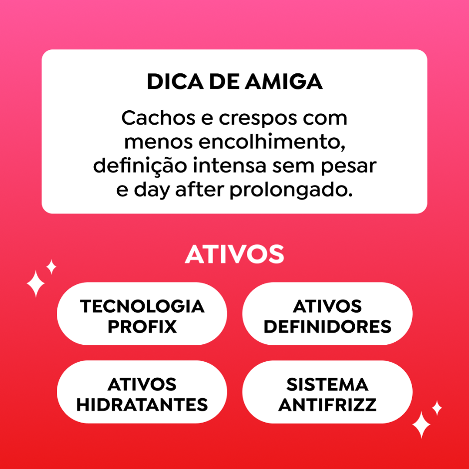 Gelatina Salon Line #ToDeCacho Definição Cachos Ostentação 550g